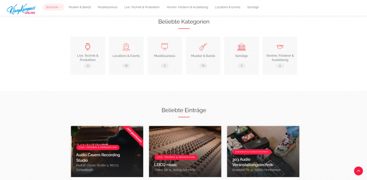 „KlangKompass Online“ für das Saarland